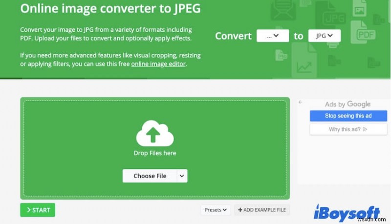 แปลง PNG เป็น JPG บน Mac ฟรี – รักษาคุณภาพและลดขนาดไฟล์ 