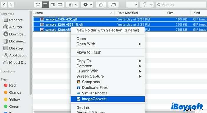 แปลง GIF เป็น JPG บน Mac:3 วิธีง่ายๆ 