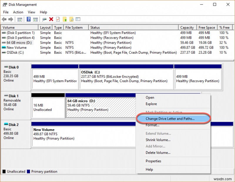 แก้ไขข้อผิดพลาด  อักษรระบุไดรฟ์ไม่พร้อมใช้งาน  ใน Windows 11, 10, 8, 7 