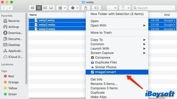 แปลง WebP เป็น JPG บน Mac:3 วิธีง่าย ๆ สำหรับการแปลงรูปภาพจำนวนมาก 