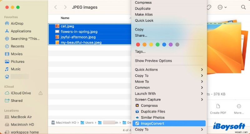 คำแนะนำที่ง่ายและรวดเร็ว:แปลง JPEG เป็น JPG บน Mac ของคุณ 