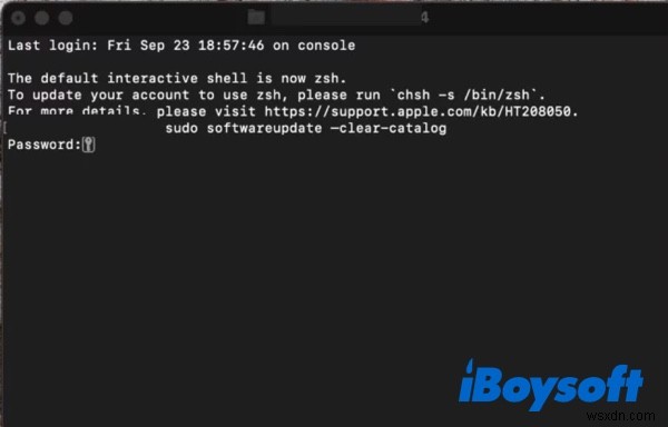 ลบแพ็คเกจอัปเดต macOS อย่างปลอดภัยไปยังพื้นที่เก็บข้อมูลฟรี 