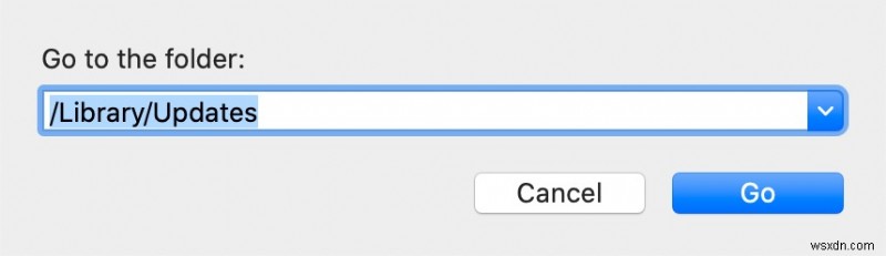 ลบแพ็คเกจอัปเดต macOS อย่างปลอดภัยไปยังพื้นที่เก็บข้อมูลฟรี 