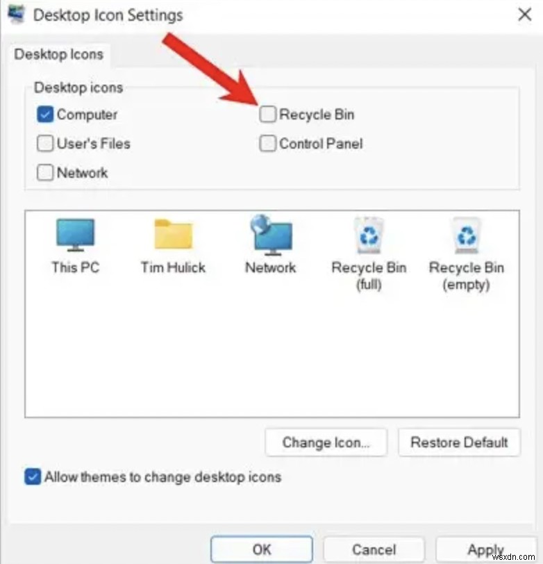 คู่มือฉบับย่อ:ซ่อนไอคอนถังรีไซเคิลบนเดสก์ท็อป Windows ของคุณ 