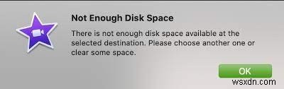 แก้ไขข้อผิดพลาด พื้นที่ดิสก์ไม่เพียงพอ ของ iMovie บน macOS - 7 วิธีแก้ปัญหาง่ายๆ