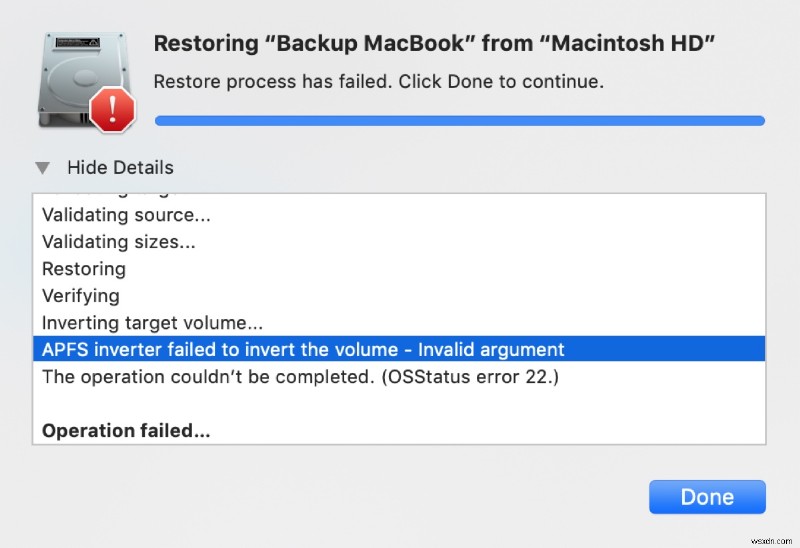 วิธีแก้ไขข้อผิดพลาด OSStatus 34, 47 และ 22 บน macOS:อธิบายการแก้ไขด่วน