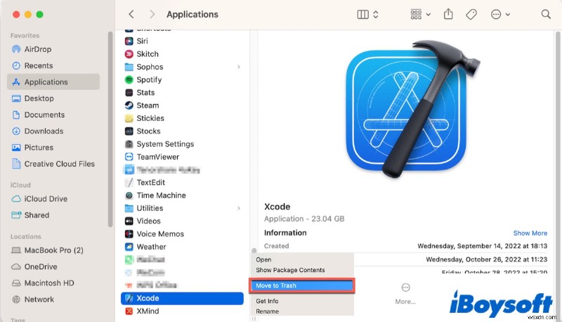 ลบ Xcode ออกจาก Mac ของคุณโดยสิ้นเชิง – คำแนะนำทีละขั้นตอน