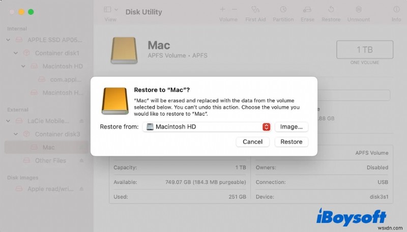 กู้คืนดิสก์เริ่มต้นระบบที่ถูกลบบน Mac ของคุณ – การแก้ไขทีละขั้นตอน