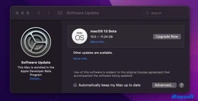 แก้ไขข้อผิดพลาดในการติดตั้ง macOS ใหม่ ข้อมูลตัวติดตั้งบนเซิร์ฟเวอร์การกู้คืนเสียหาย