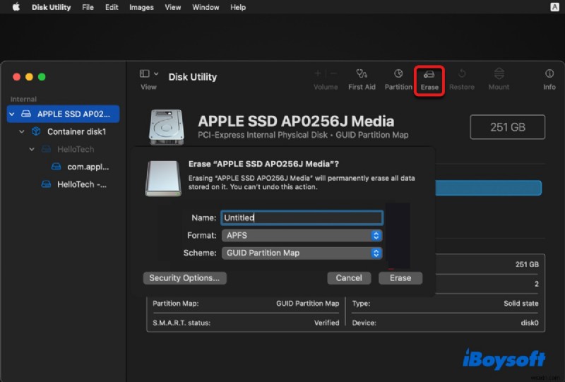 แก้ไขข้อผิดพลาดในการติดตั้ง macOS ใหม่ ข้อมูลตัวติดตั้งบนเซิร์ฟเวอร์การกู้คืนเสียหาย