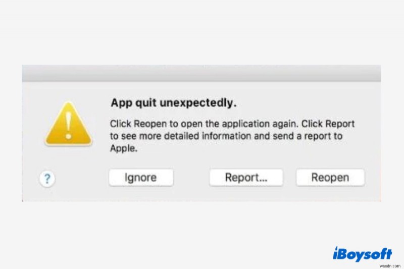 วิธีแก้ไข  WindowServer Quit โดยไม่คาดคิด  บน macOS Ventura/Monterey 