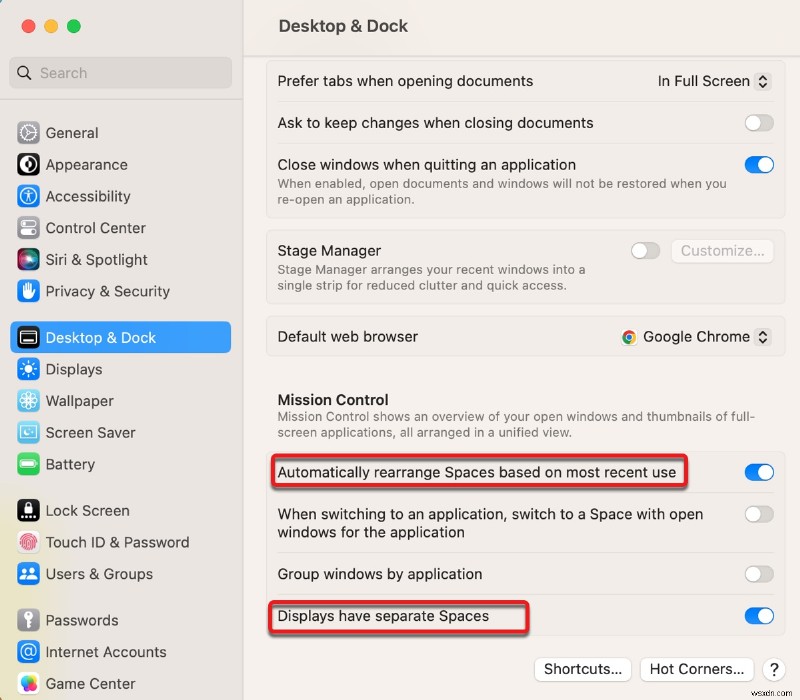 วิธีแก้ไข  WindowServer Quit โดยไม่คาดคิด  บน macOS Ventura/Monterey 