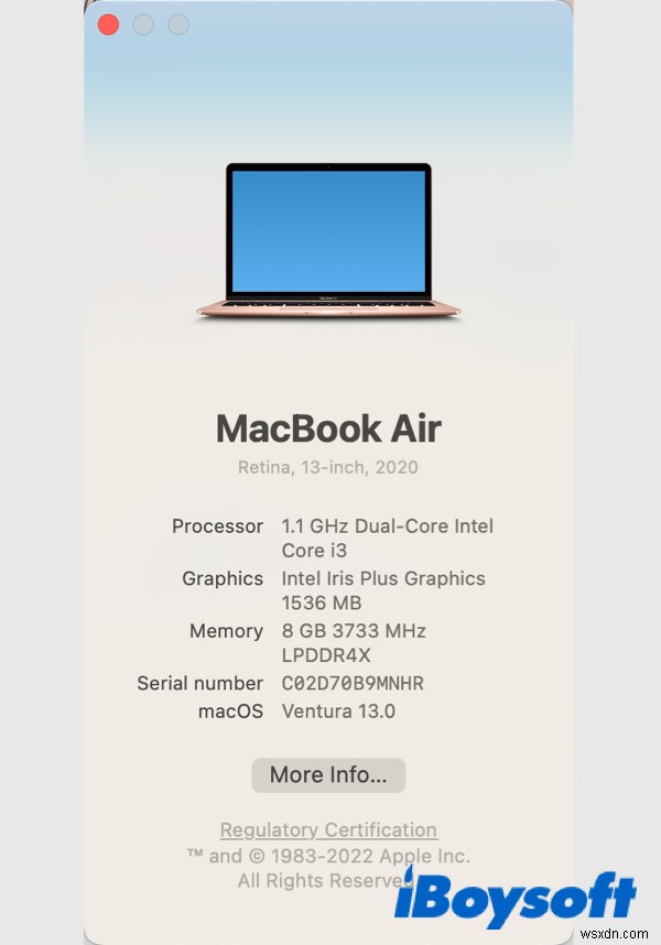 วิธีคืนค่าโหมดการกู้คืน macOS Ventura เมื่อหายไป 