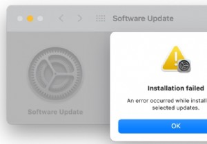 วิธีแก้ไข  ข้อผิดพลาดที่เกิดขึ้นขณะติดตั้งการอัปเดตที่เลือก  บน macOS 