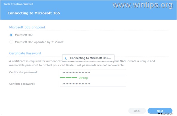 คำแนะนำฟรี:สำรองข้อมูล Microsoft 365 อย่างปลอดภัยไปยัง Synology NAS โดยใช้ Active Backup 