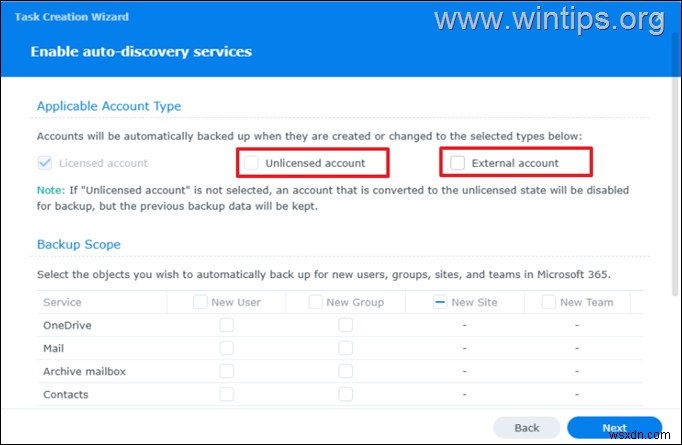 คำแนะนำฟรี:สำรองข้อมูล Microsoft 365 อย่างปลอดภัยไปยัง Synology NAS โดยใช้ Active Backup 
