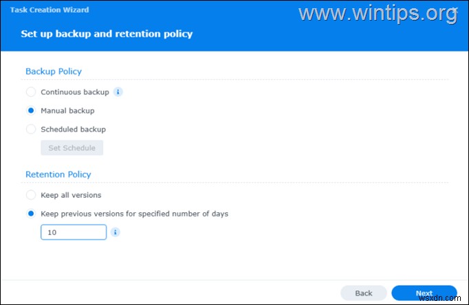 คำแนะนำฟรี:สำรองข้อมูล Microsoft 365 อย่างปลอดภัยไปยัง Synology NAS โดยใช้ Active Backup 