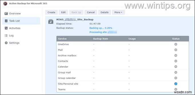 คำแนะนำฟรี:สำรองข้อมูล Microsoft 365 อย่างปลอดภัยไปยัง Synology NAS โดยใช้ Active Backup 
