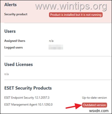 แก้ไขข้อผิดพลาด ผลิตภัณฑ์ได้รับการติดตั้งแต่ไม่ทำงาน ใน ESET Protect Console - คู่มือการแก้ไขด่วน