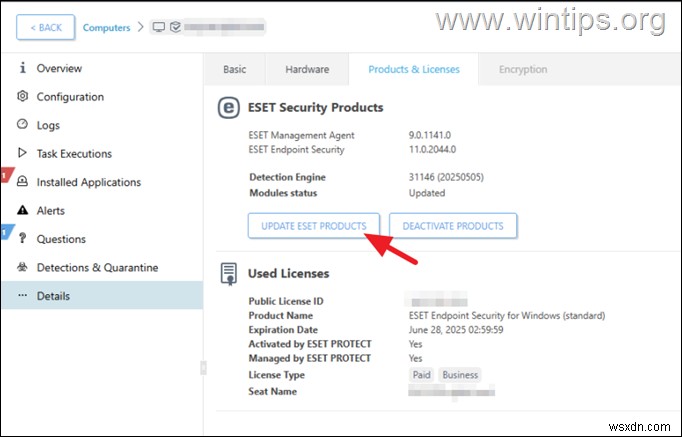 แก้ไขข้อผิดพลาด ผลิตภัณฑ์ได้รับการติดตั้งแต่ไม่ทำงาน ใน ESET Protect Console - คู่มือการแก้ไขด่วน
