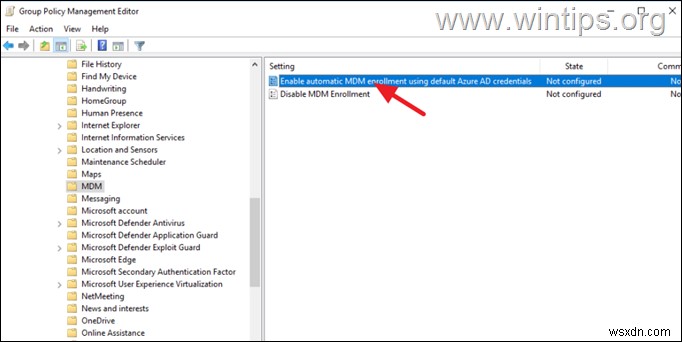 ลงทะเบียนอุปกรณ์ Active Directory อัตโนมัติใน Intune ผ่านนโยบายกลุ่ม – Microsoft 365