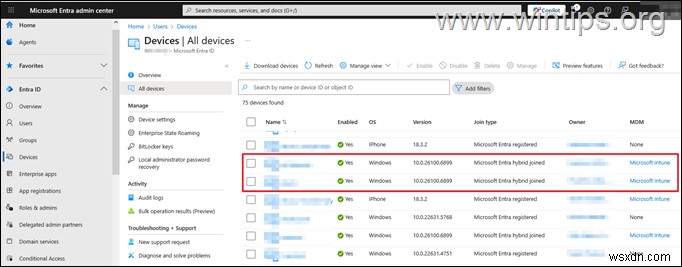 ลงทะเบียนอุปกรณ์ Active Directory อัตโนมัติใน Intune ผ่านนโยบายกลุ่ม – Microsoft 365