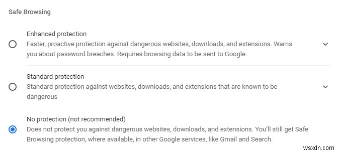 ปิดการใช้งานการตรวจจับไวรัสของ Chrome อย่างปลอดภัย:คำแนะนำทีละขั้นตอน