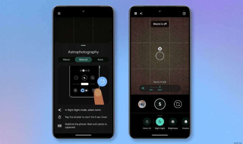 Pixel Camera เพิ่มโหมดการถ่ายภาพดาราศาสตร์แบบแมนนวล – ถ่ายภาพดวงดาวตามที่คุณต้องการ 