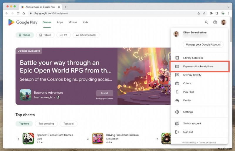หยุดชั่วคราวหรือยกเลิกการสมัครสมาชิก Google Play ของคุณได้อย่างง่ายดายใน 5 ขั้นตอนง่ายๆ 