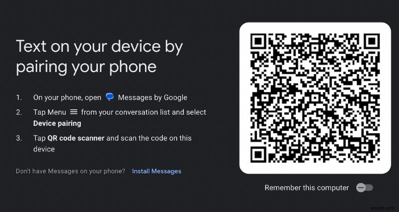 เชี่ยวชาญ Google Messages สำหรับเว็บ:ส่ง SMS จากคอมพิวเตอร์ของคุณ 