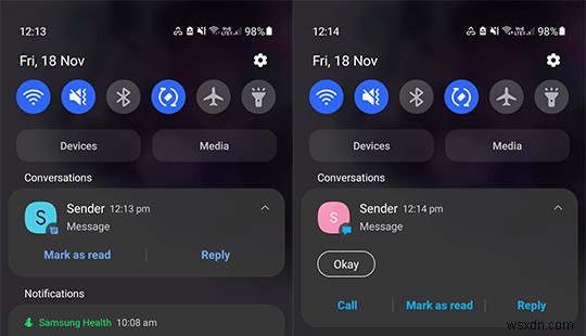 Google Messages กับ Samsung Messages:แอพไหนชนะสำหรับโทรศัพท์ของคุณ? 