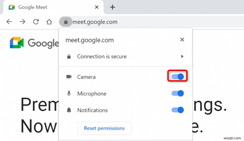 การแก้ไขด่วนสำหรับปัญหากล้อง Google Meet:คำแนะนำทีละขั้นตอน 
