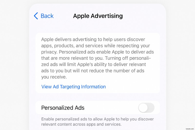 โฆษณา Apple Maps ใน iOS 26.5:จัดการการตั้งค่าความเป็นส่วนตัวของคุณ 