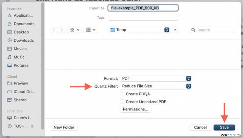 คู่มือฉบับย่อ:ย่อขนาดไฟล์ PDF บน macOS โดยไม่สูญเสียคุณภาพ 