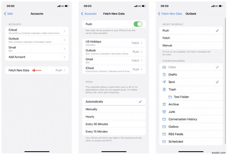อีเมลหลักของ iPhone:คำแนะนำทีละขั้นตอนในการส่งและกำหนดเวลาเมล 