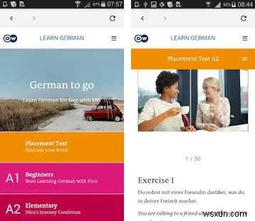แอพภาษาเยอรมัน 8 อันดับแรกสำหรับ Android – คู่มือปี 2026