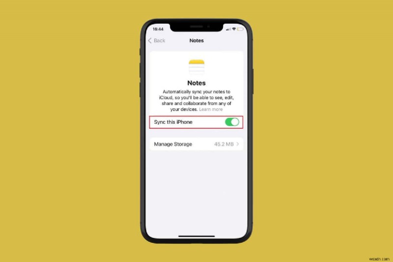 แก้ไขข้อผิดพลาด ไม่สามารถเริ่มการทำงานร่วมกัน ใน iPhone Notes