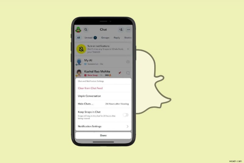 ลบ My AI Chatbot ของ Snapchat:คำแนะนำทีละขั้นตอน 