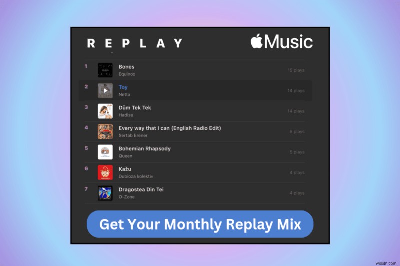 วิธีเข้าถึงเพลย์ลิสต์เล่นซ้ำรายเดือนของ Apple Music ในปี 2024 