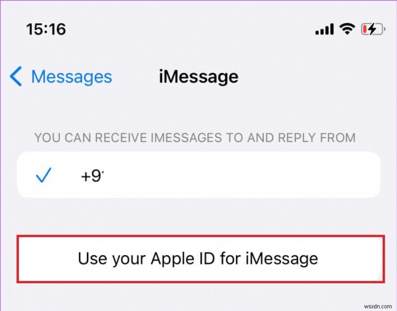 แก้ไขบัญชี iCloud และ iMessage ไม่ตรงกันบน iPhone - แก้ไขทีละขั้นตอน 
