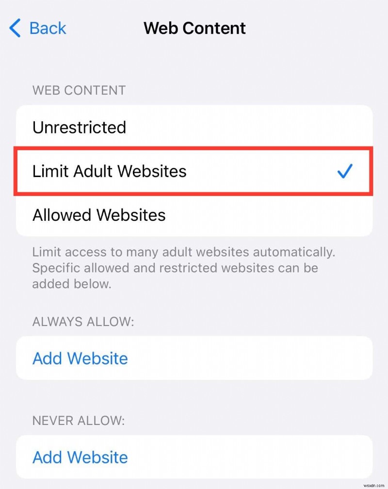 วิธีบล็อกเนื้อหาสำหรับผู้ใหญ่บน iPhone ของคุณ - คู่มือสำหรับผู้ปกครอง 