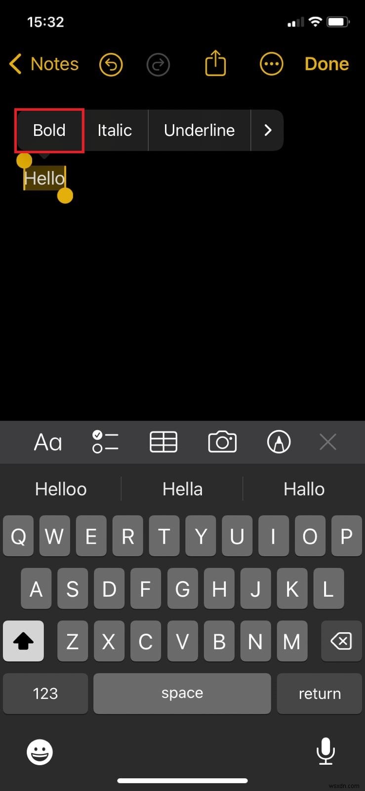คำแนะนำทีละขั้นตอน:ทำให้ข้อความของคุณเป็นตัวหนาใน iMessage บน iPhone 