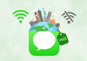 iMessage ระหว่างประเทศฟรีมีหรือไม่มี Wi-Fi หรือไม่ 