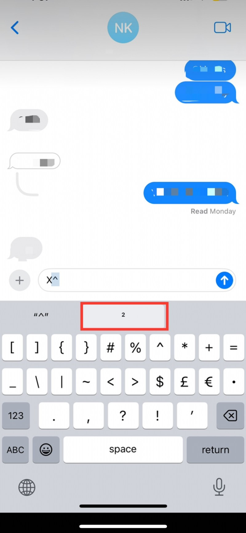 พิมพ์เลขยกกำลังบน iPhone:คู่มือฉบับย่อเกี่ยวกับตัวยกและตัวเลขขนาดเล็ก 