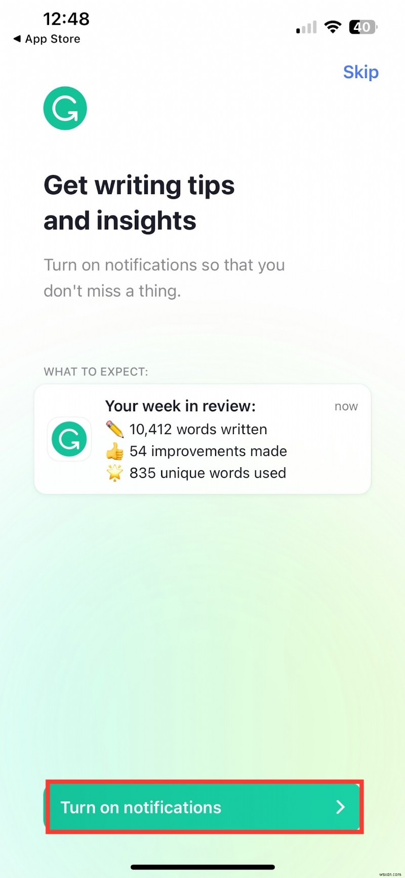 วิธีติดตั้ง Grammarly บน iPhone และ iPad:คำแนะนำทีละขั้นตอนอย่างรวดเร็ว 