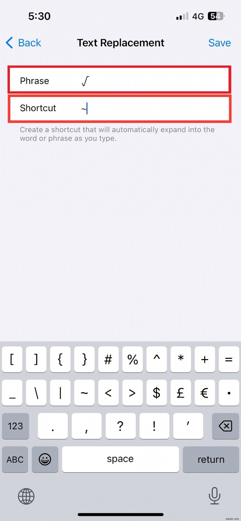 แทรกสัญลักษณ์ Square Root บนแป้นพิมพ์ iPhone ของคุณ:คำแนะนำทีละขั้นตอน 
