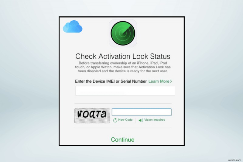 ตรวจสอบสถานะล็อคการเปิดใช้งาน iCloud ของคุณอย่างรวดเร็วและปลอดภัย