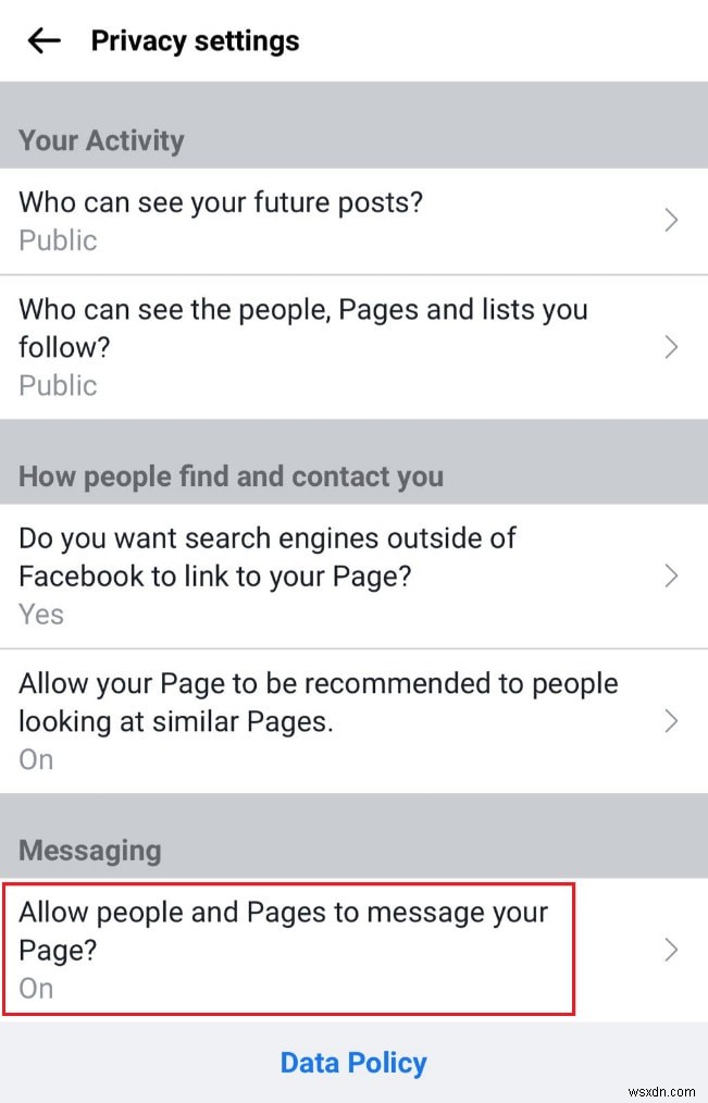 คำแนะนำทีละขั้นตอนในการเข้าถึงข้อความเพจ Facebook บน iPhone ของคุณ 