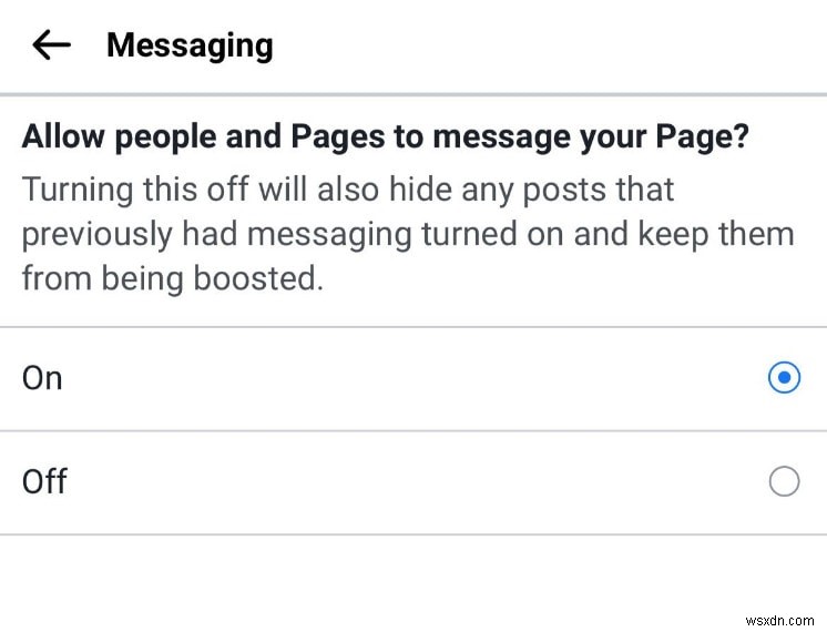 คำแนะนำทีละขั้นตอนในการเข้าถึงข้อความเพจ Facebook บน iPhone ของคุณ 