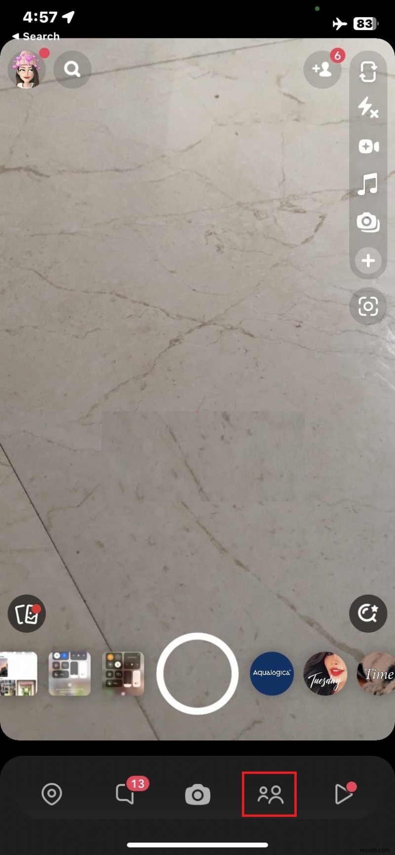 ดูเรื่องราว Snapchat แบบส่วนตัวบน iPhone - คำแนะนำทีละขั้นตอน 